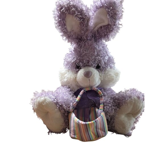 Dan Dee Collector Choice Large Purple Bunny Rabit Plush - Picture 2 of 10